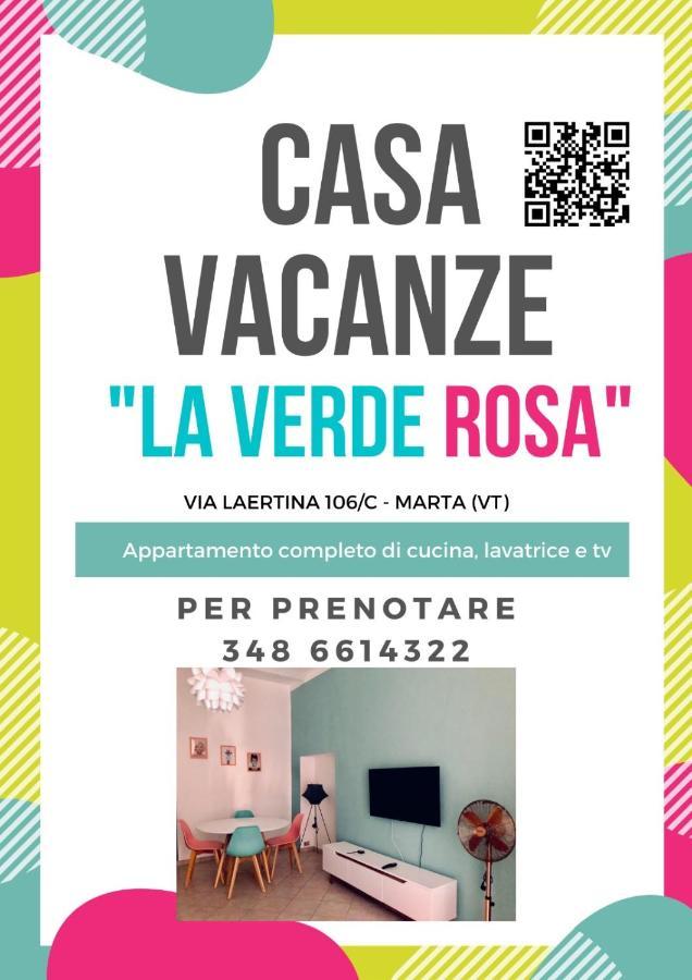 La Verde Rosa - Casa Vacanze A Due Passi Dal Lago Marta Luaran gambar
